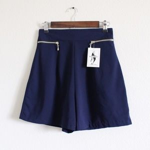 Dark Blue Women’s Shorts